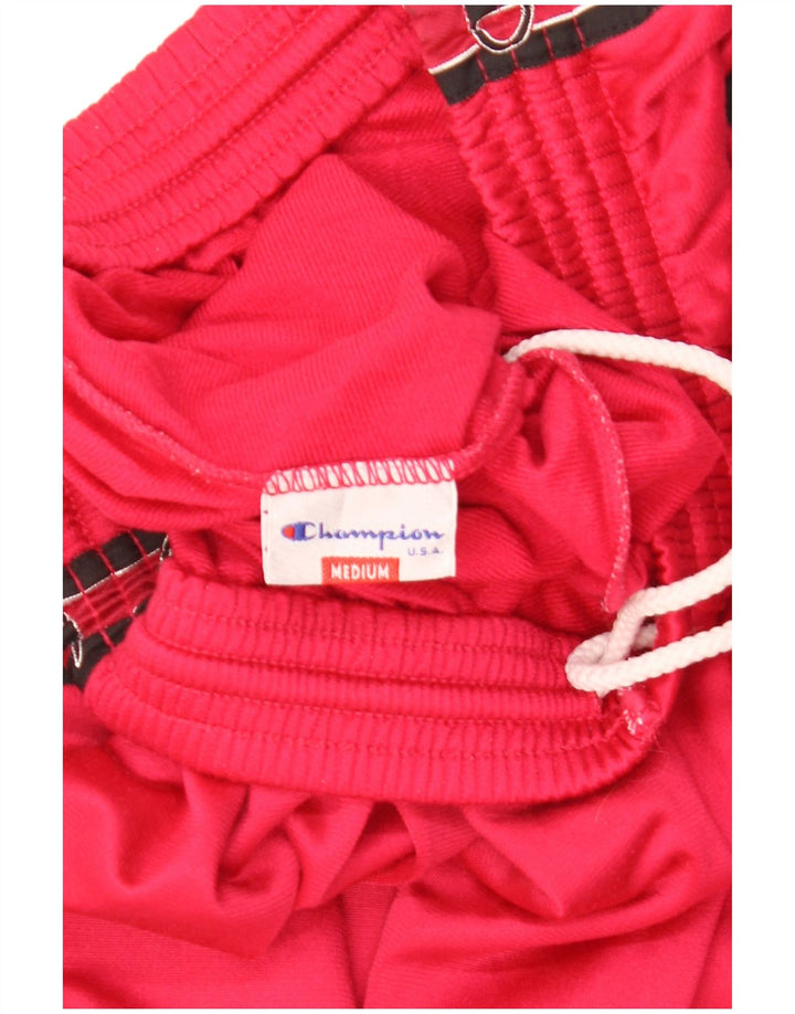 Champion Herre grafisk træningsdragt Bukser Medium Rød Colourblock Polyester