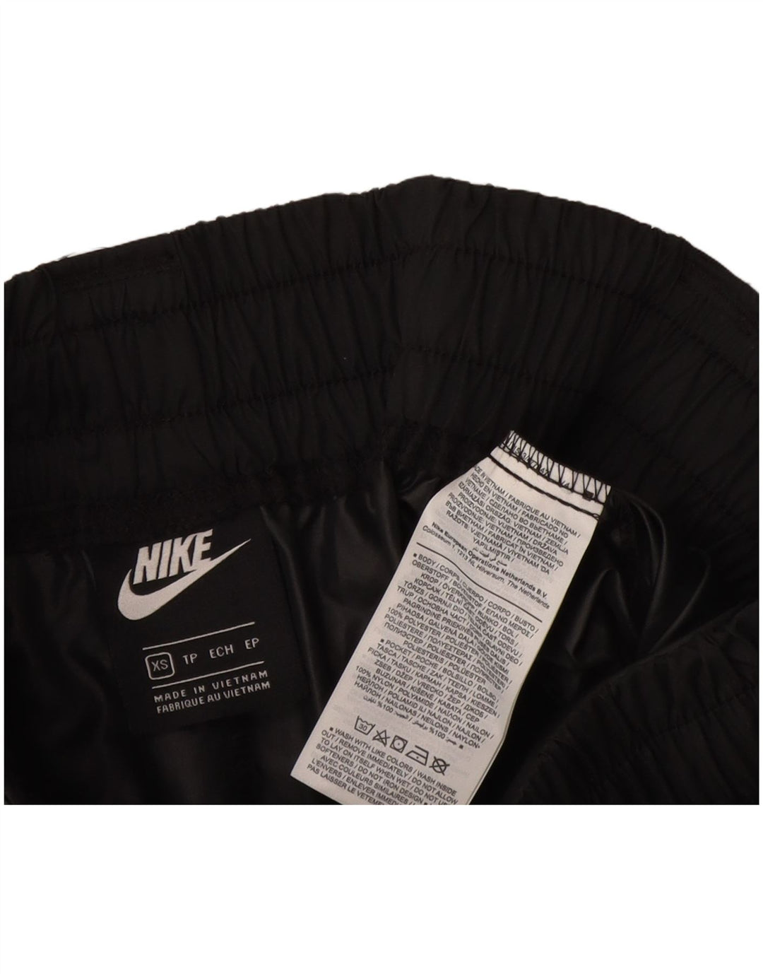 Nike sportsshorts til kvinder UK 6 XS sort polyester