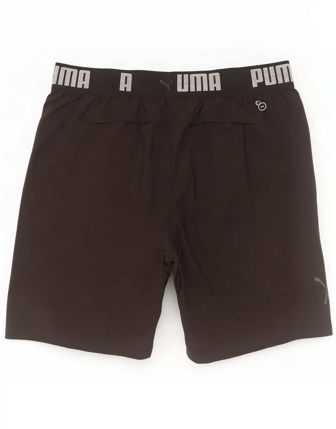 Puma Herre grafiske sportsshorts store sorte polyester