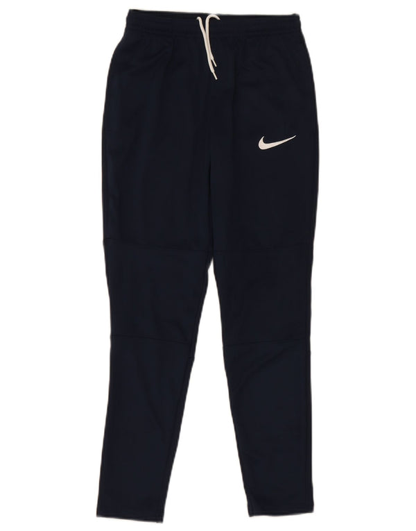 Nike Boys Dri Fit træningsdragt Bukser Joggers 10-11 år Medium Marineblå