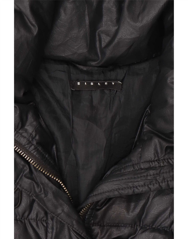 Sisley piger polstret jakke 5-6 år sort polyester