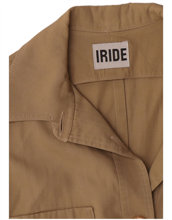 Vintage Womens Utility Gilet UK 12 Medium Khaki