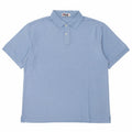 FILA Mens Polo Shirt IT 50 Medium Blue Cotton