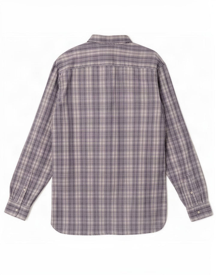 Timberland Herre Regular Fit skjorte 2XL grå ternet bomuld