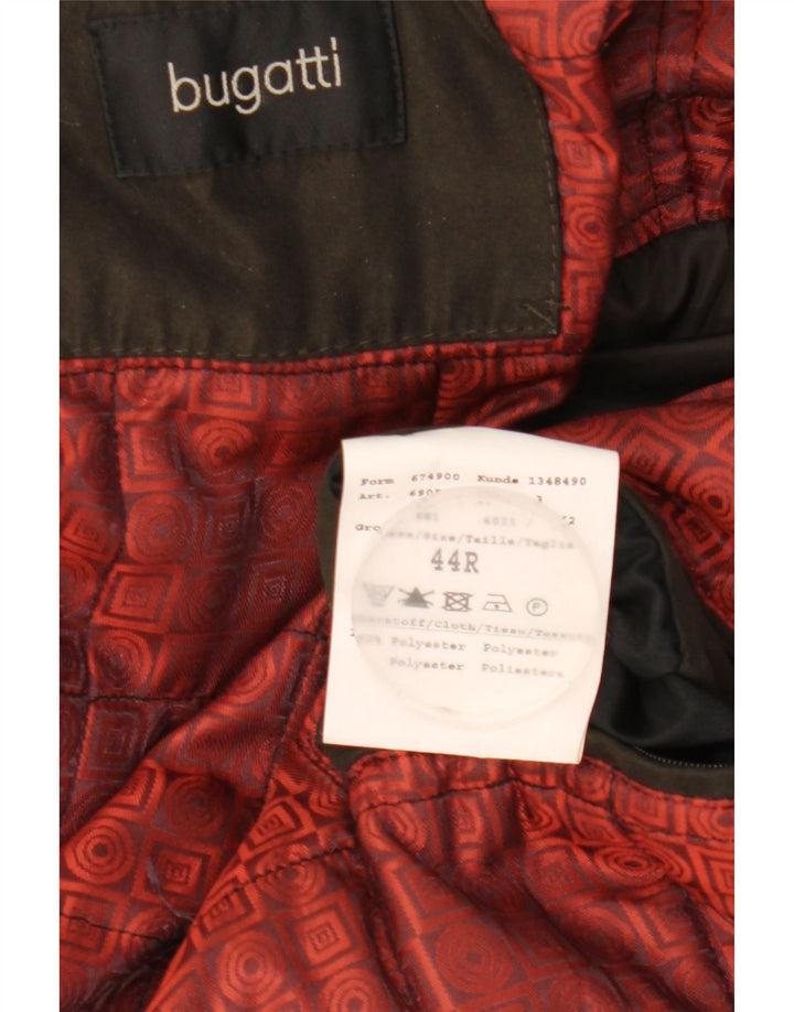 Bugatti Herre Windbreaker Coat UK 44 2XL Khaki Polyester