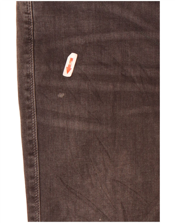 Massimo Dutti Dame Mid Rise Skinny Jeans EU 40 Medium W30 L30 Grå