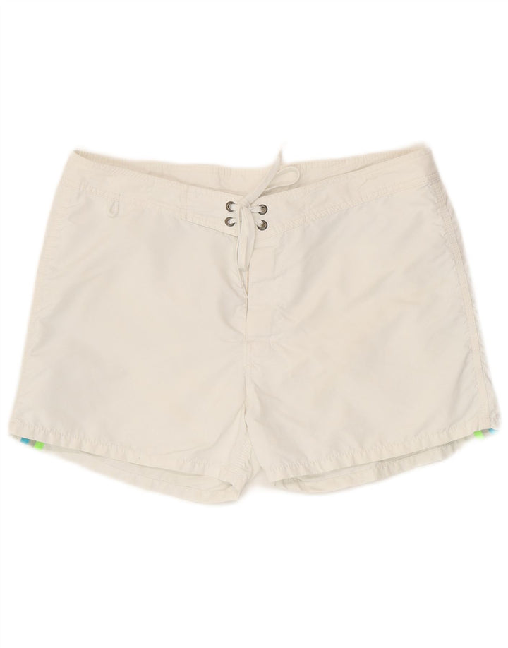Sundek Herre badeshorts Stor Hvid Nylon