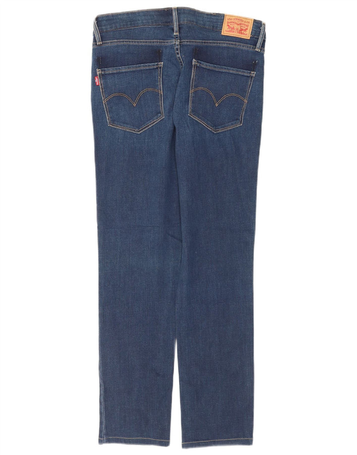 Levi's Dame 712 Slim Jeans W29 L28 Blå Bomuld