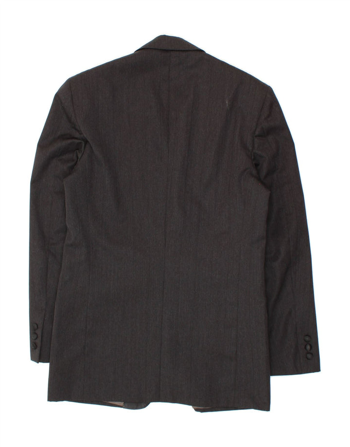 VINTAGE Mens 2 Button Blazer Jacket UK 36 Small Grey Vintage Vintage and Second-Hand Vintage from Messina Hembry 