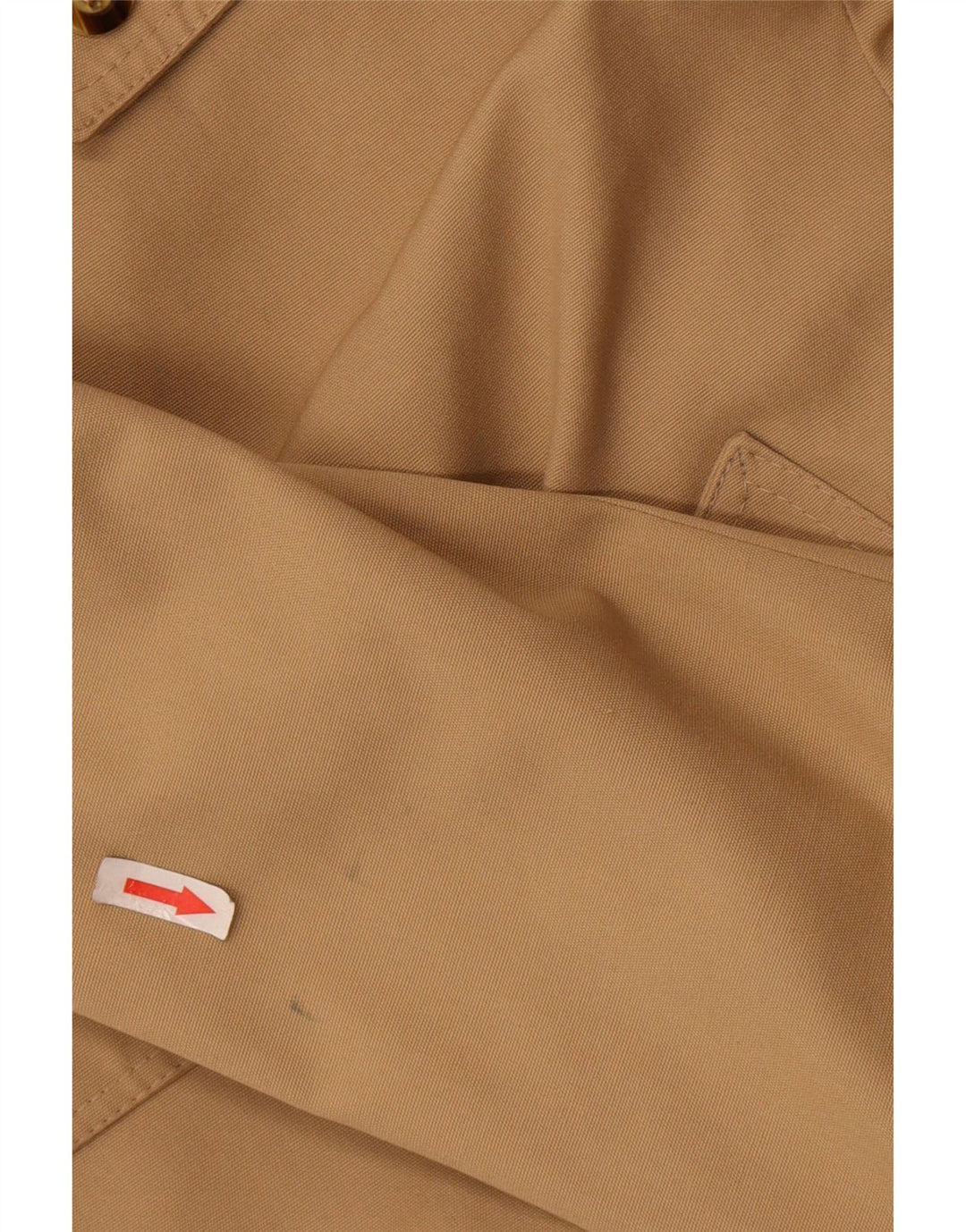 Vintage Trench Coat til mænd UK 38 Medium Beige Polyester