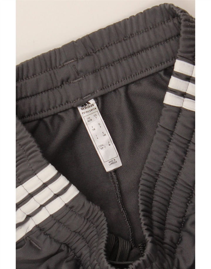 ADIDAS Mens Tracksuit Trousers Joggers UK 36/38 Small  Grey Polyester Vintage Adidas and Second-Hand Adidas from Messina Hembry 