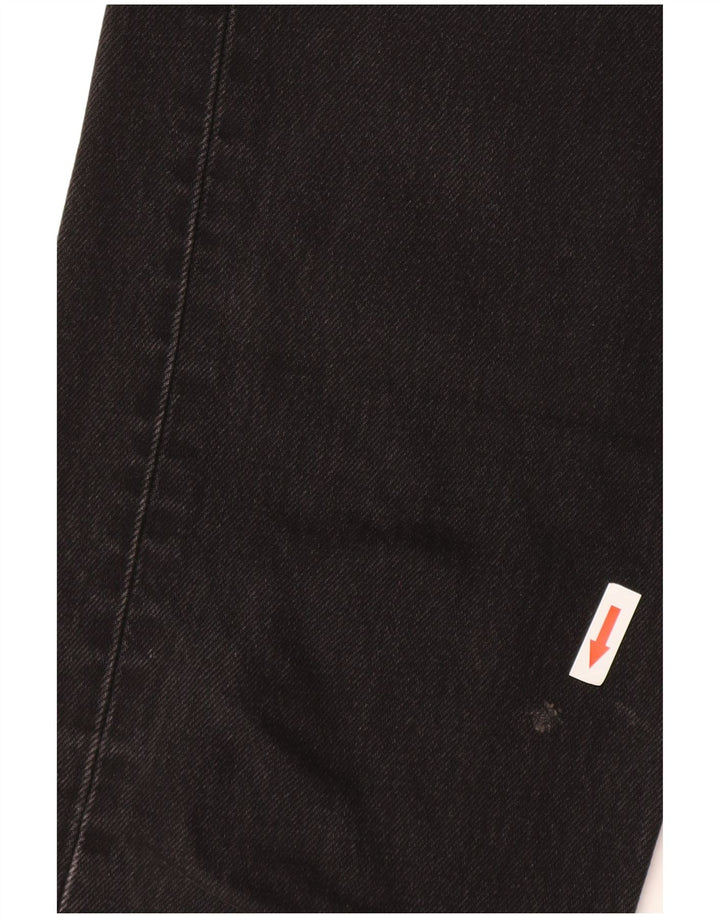 Levi's Dame 501 Straight Jeans W29 L28 Sort Bomuld
