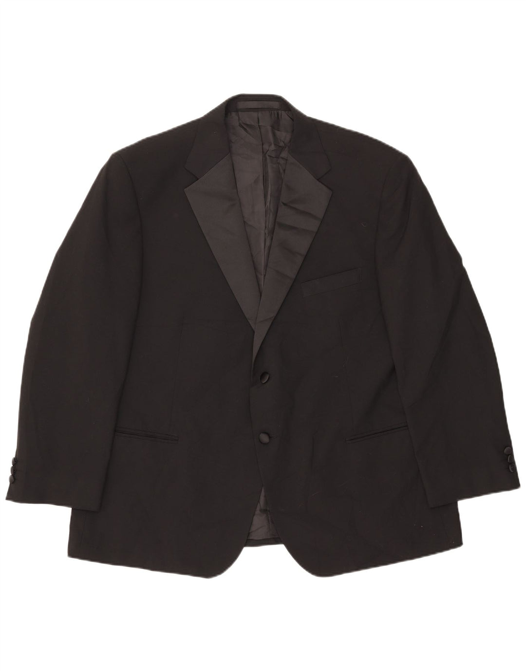 Marks & Spencer Herre 2-knaps blazerjakke UK 46 XL Sort Colourblock