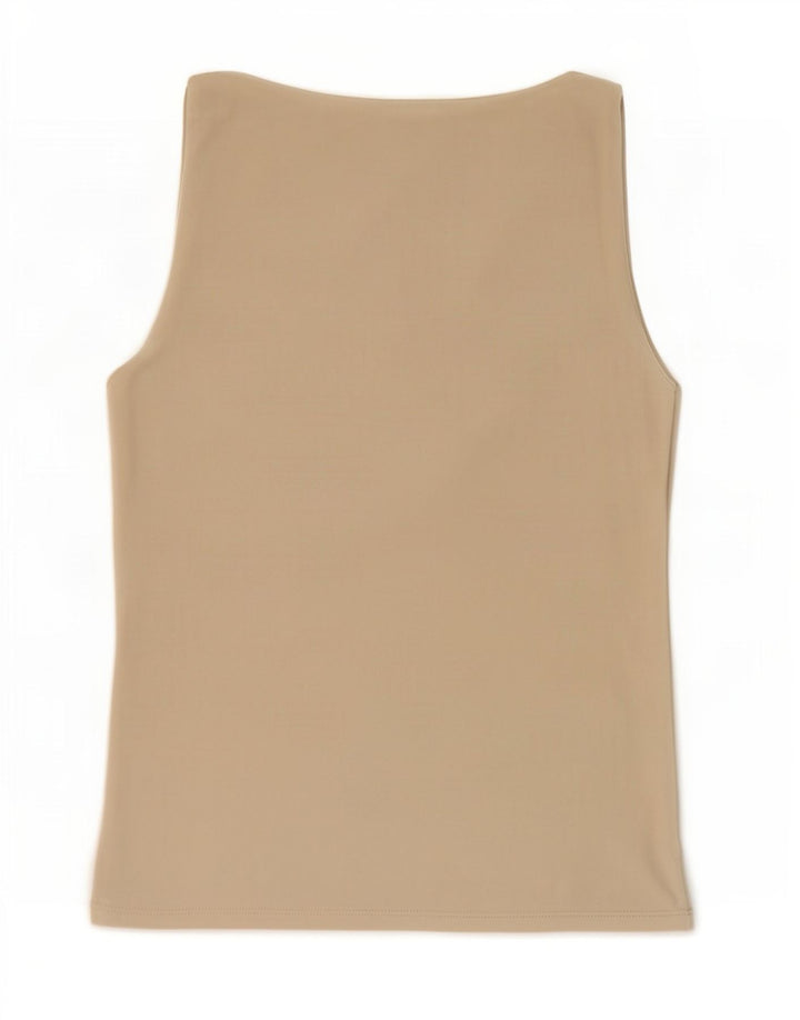 Zara Damevest Top UK 8 Small Beige