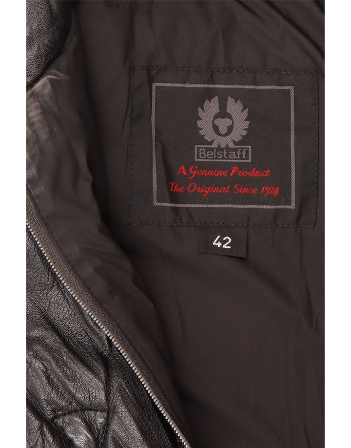 BELSTAFF Polstret Frakke IT 42 Medium Sort Polyamid Classic