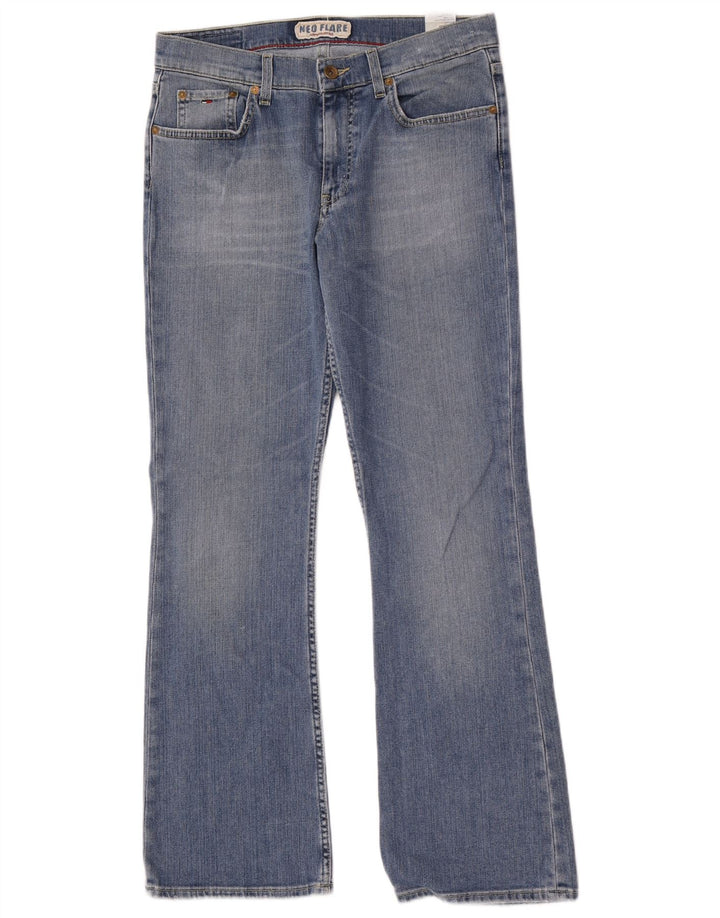 Tommy Hilfiger Dame Flared Jeans W31 L30 Blå Bomuld
