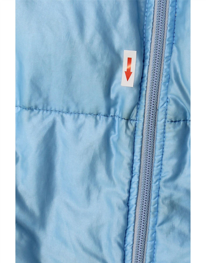 Vintage polstret herrejakke UK 38 Medium Blue