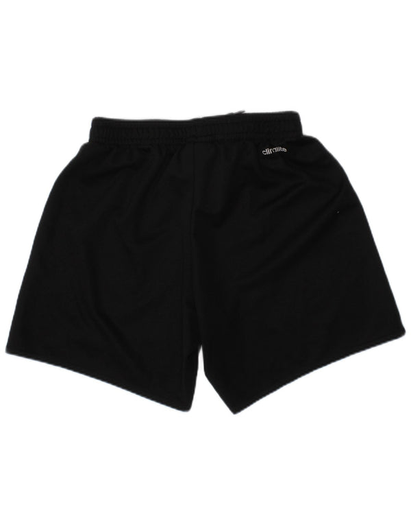 ADIDAS Boys Climalite Sport Shorts 4-5 Years  Black Polyester