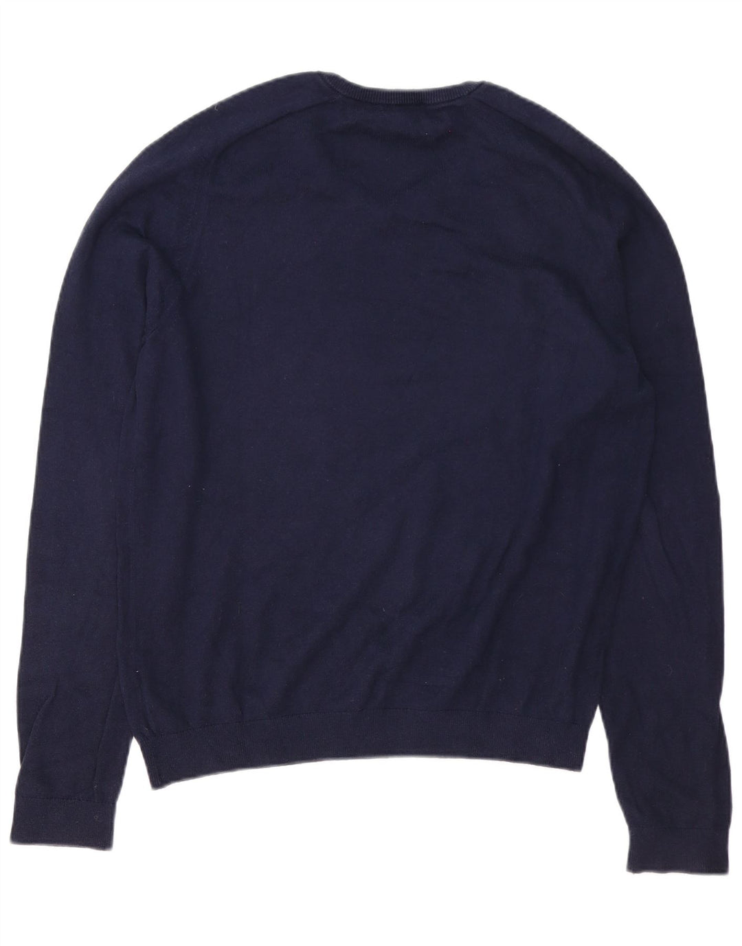 Gap Herre V-hals sweater Stor marineblå bomuld