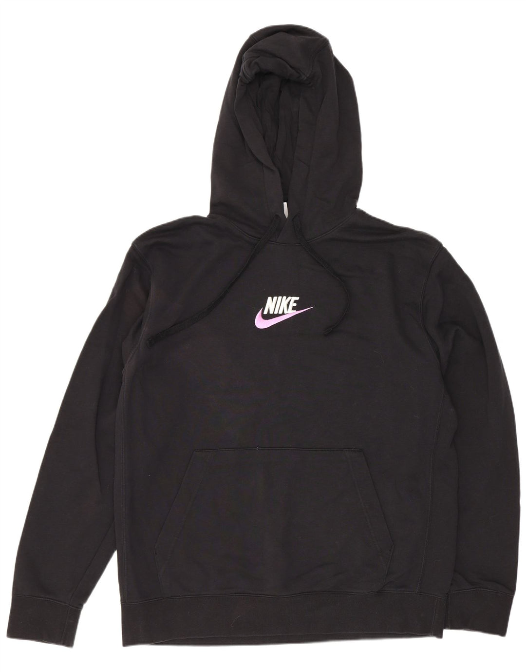 Nike Herre hættetrøje Jumper Large Sort Bomuld