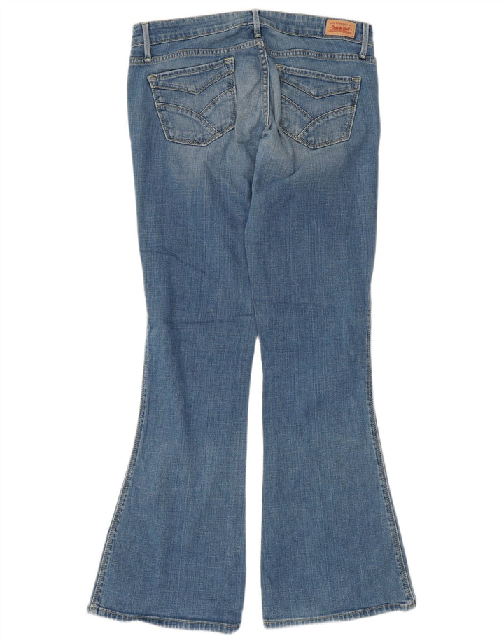 Levi's Dame 524 Skinny Bootcut Jeans med lav talje US 9 Medium W30 L30 Blå