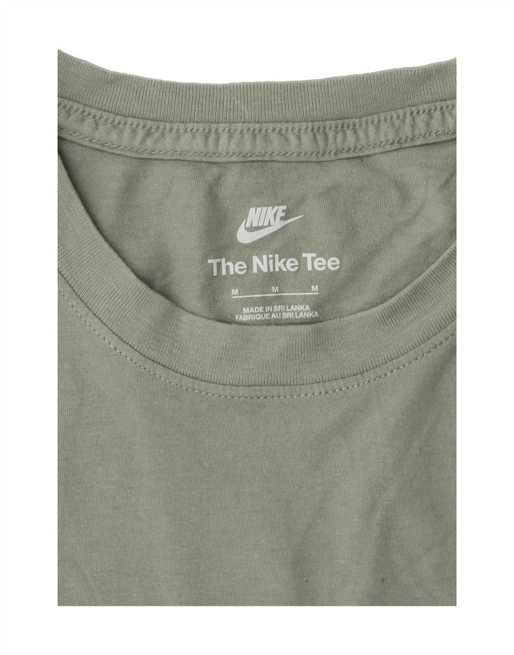 NIKE Mens T-Shirt Top Medium Green Vintage Nike and Second-Hand Nike from Messina Hembry 
