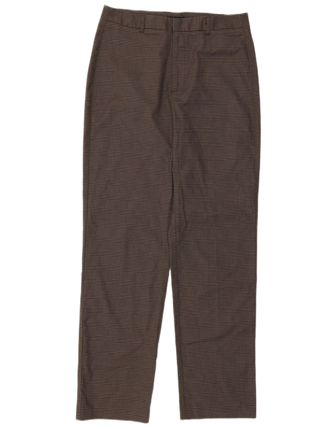 Dockers Lige fritidsbukser til kvinder W28 L30 Brun Houndstooth