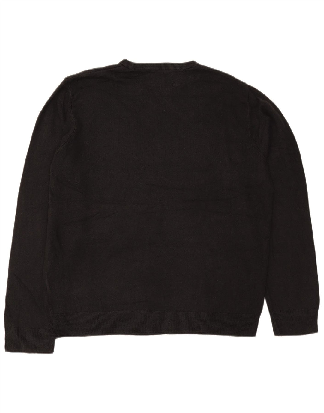 Marks & Spencer Herre sweater med rund hals XL sort akryl
