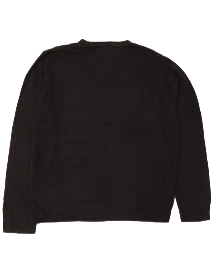 Marks & Spencer Herre sweater med rund hals XL sort akryl