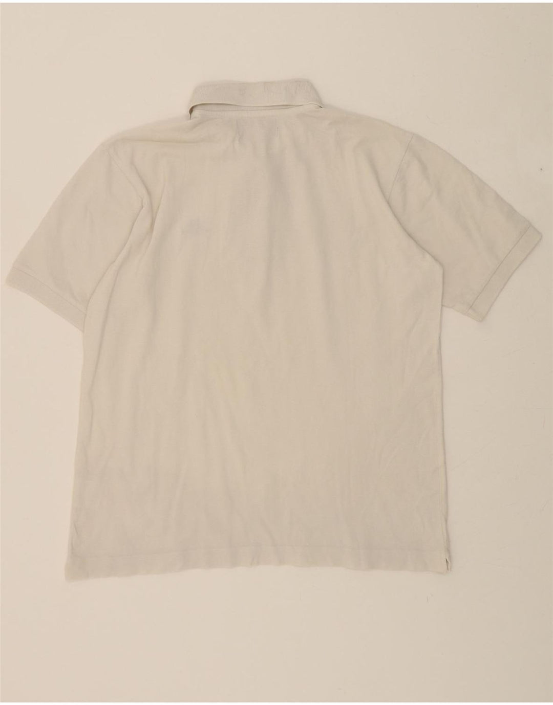 KAPPA Mens Polo Shirt Medium White Cotton Vintage Kappa and Second-Hand Kappa from Messina Hembry 