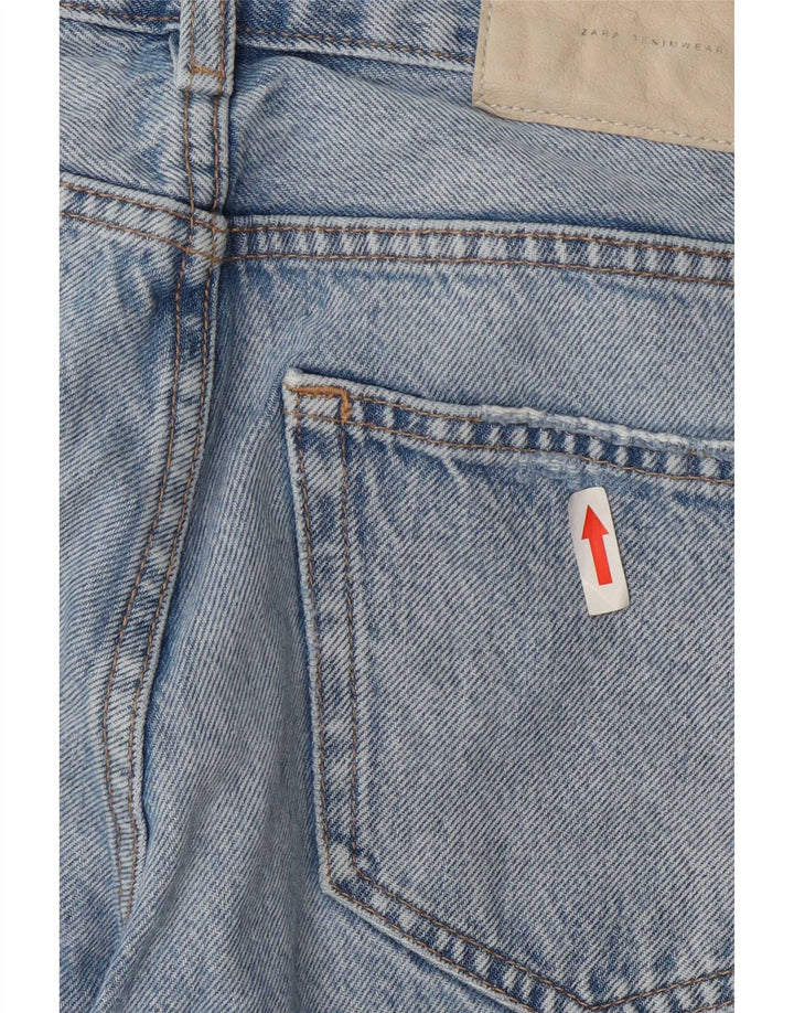Zara Straight Jeans til mænd EU 38 Small W30 L26 Blue Cotton