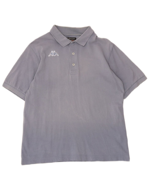 Kappa herre poloshirt Medium blå bomuld