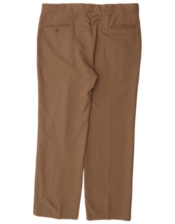 Farah Herre Pegged Chino Bukser W38 L31 Beige Polyester