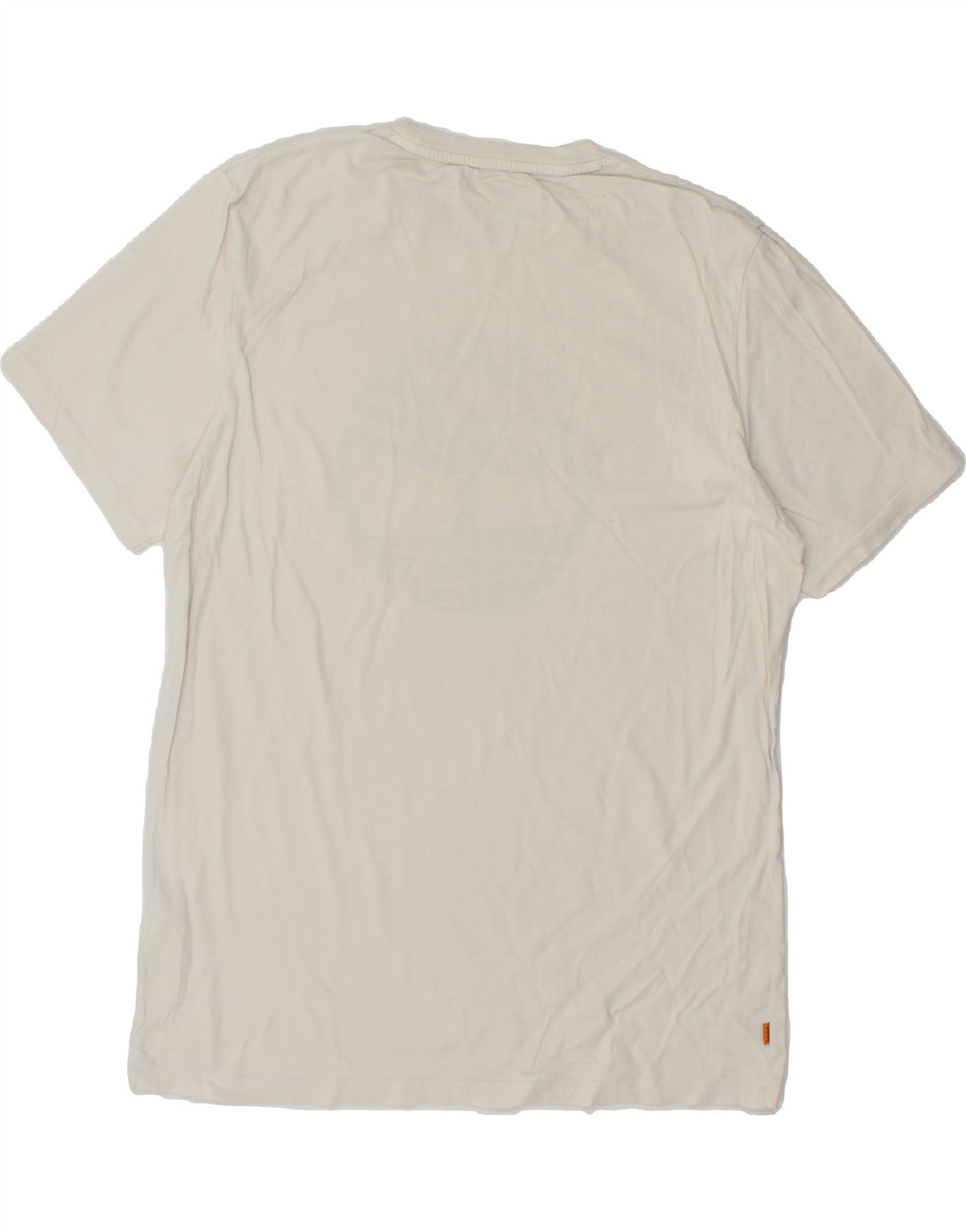 TIMBERLAND Herre Grafisk T-Shirt Top Stor Hvid