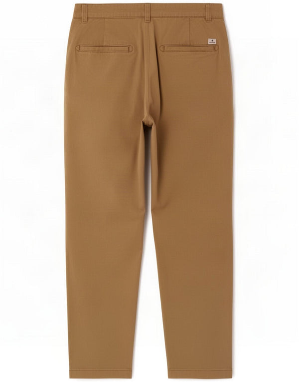 Jack & Jones Herre Loose Fit cropped bukser W30 L25 Beige Cotton