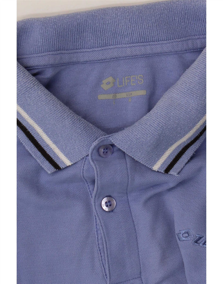 Lotto Herre Polo Shirt Medium Lilla