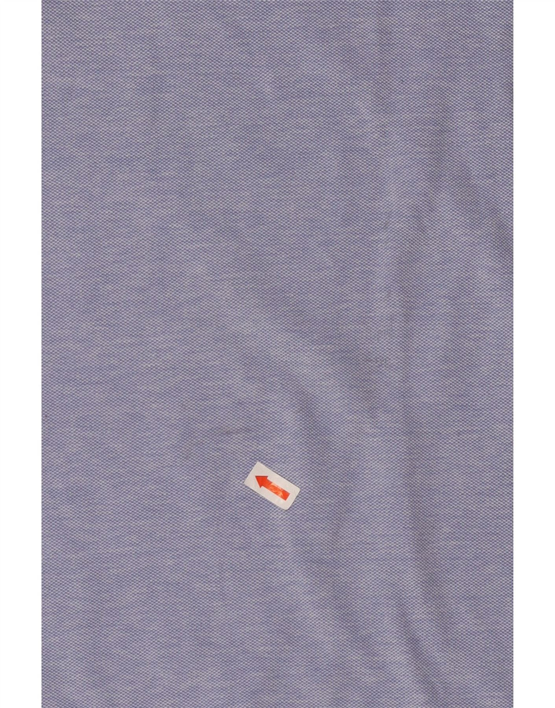 Massimo Dutti Herre Casual Fit Polo Shirt Stor Blå Bomuld