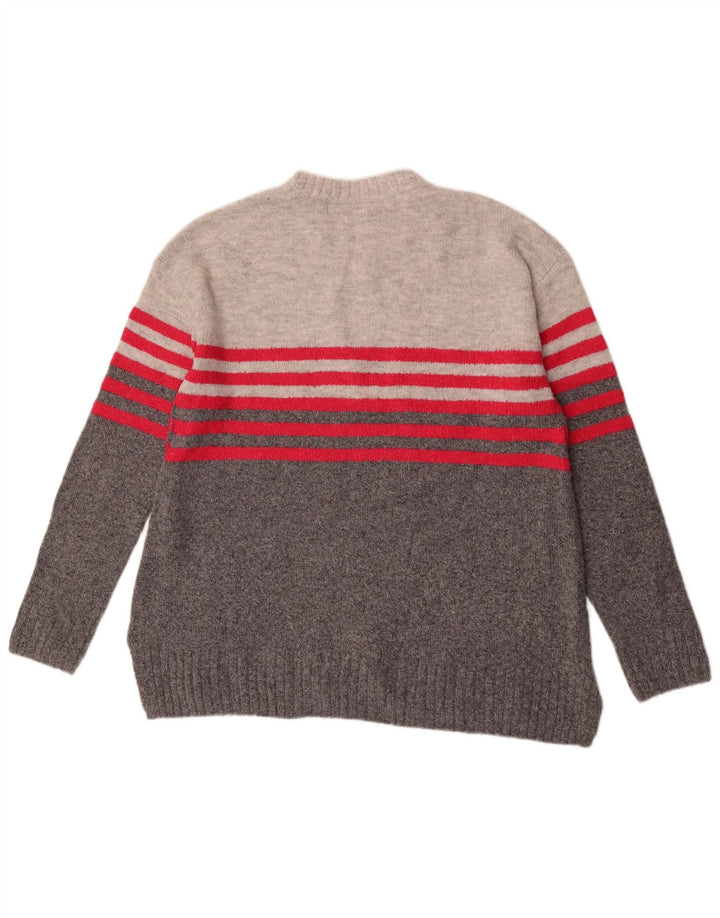 Marks & Spencer Dame sweater med rund hals DK 14 mellemgrå