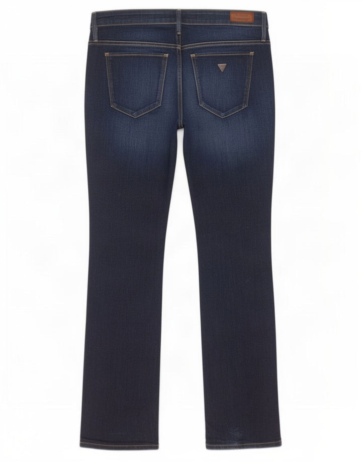 Guess Dame Jeans med lav bootcut W29 L33 Marineblå Bomuld