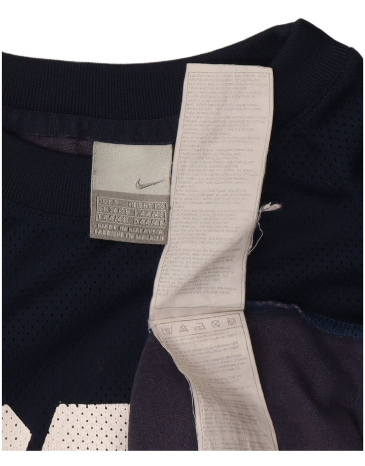 Nike Herre Cor72z grafisk top langærmet lille marineblå polyester