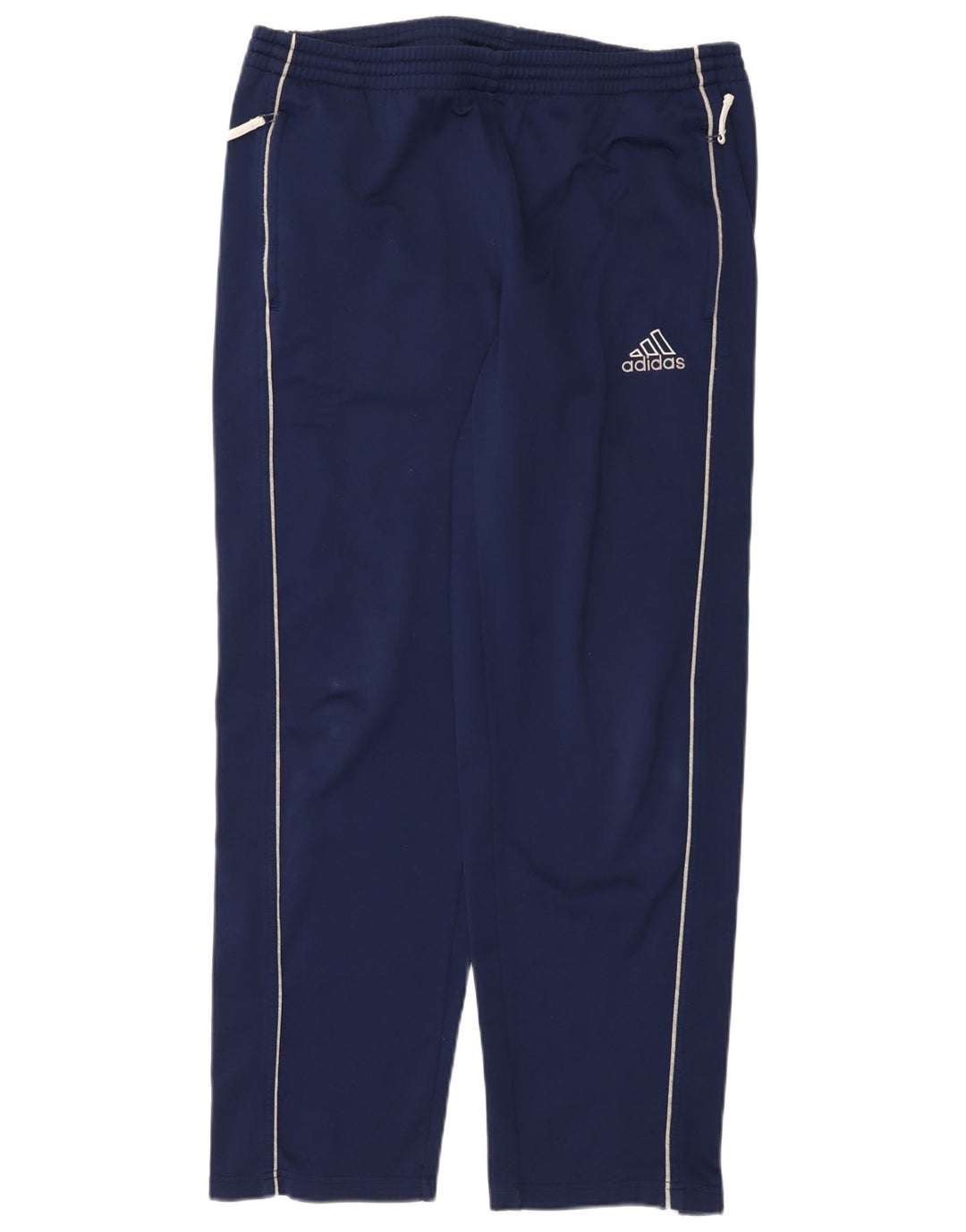 Adidas Træningsdragtsbukser til mænd UK 38/40 Medium Navy Blue Polyester