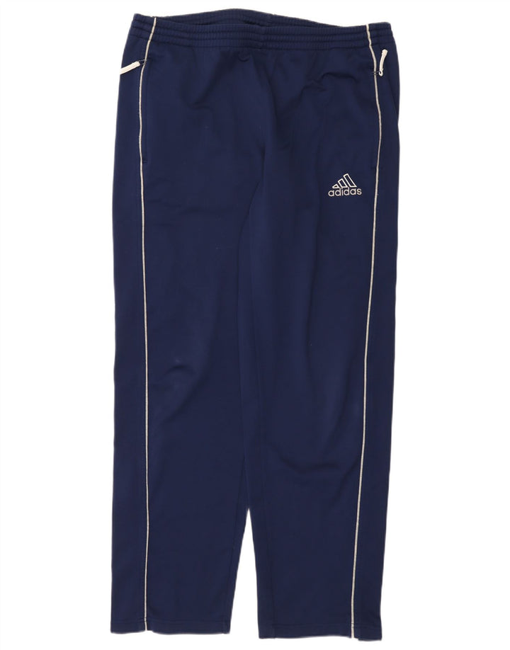 Adidas Træningsdragtsbukser til mænd UK 38/40 Medium Navy Blue Polyester