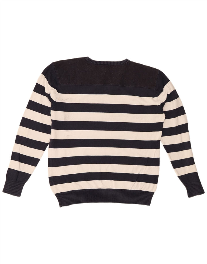 JACK & JONES drenge sweater med rund hals 15-16 år XL marineblå