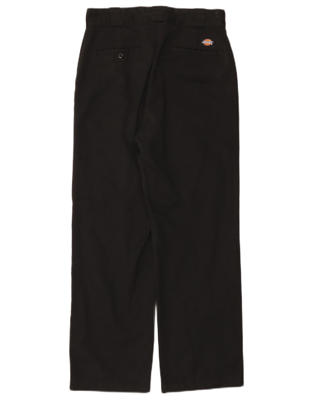 Dickies Lige Chinobukser til mænd W28 L27 Sort polyester