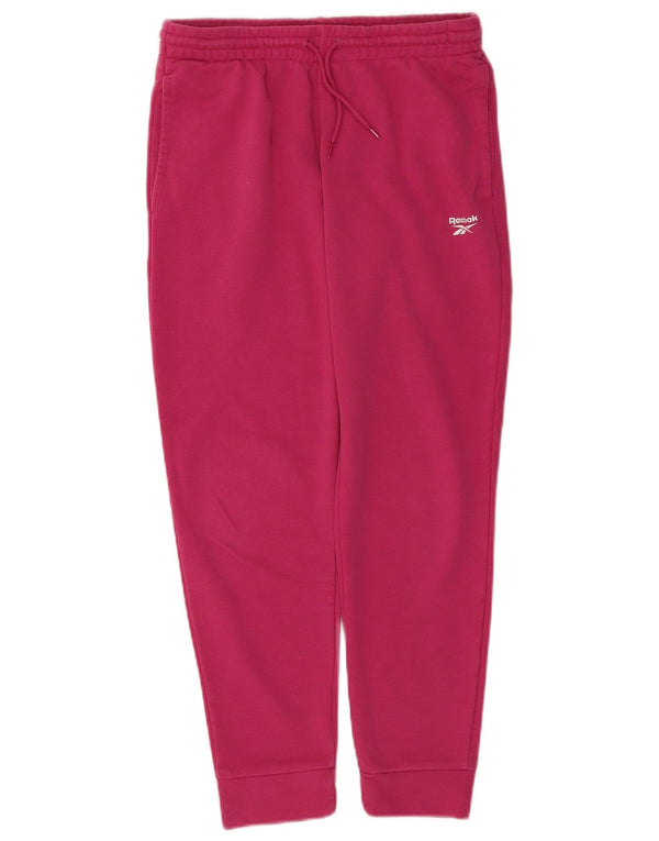 Reebok træningsdragt til kvinder Joggers UK 8/10 Small Pink Bomuld