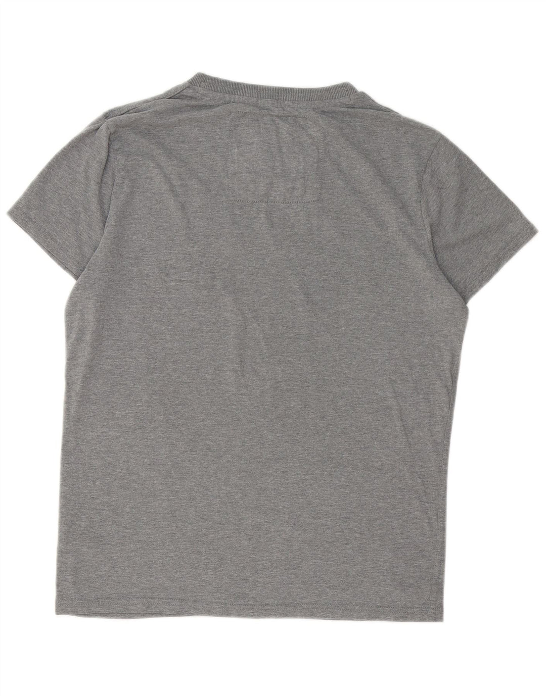SUPERDRY Herre grafisk T-shirt Top XL Grå Bomuld