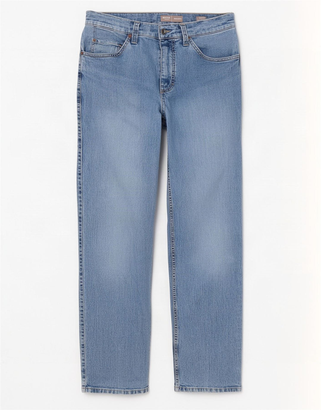 Mustang Herre Tramper Straight Jeans W33 L32 Blå Bomuld
