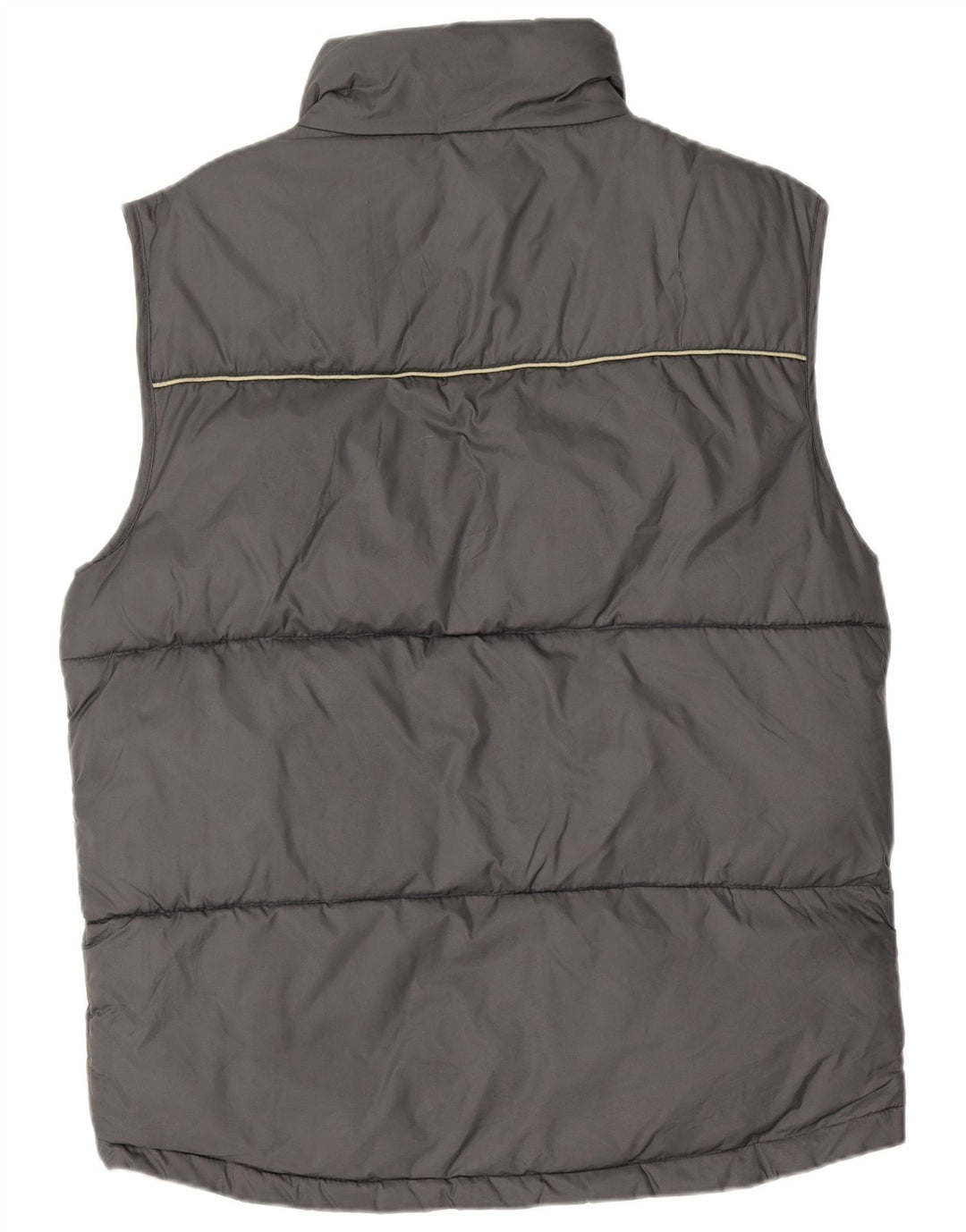 Jack & Jones Polstret Gilet UK 14 Medium Grey Nylon