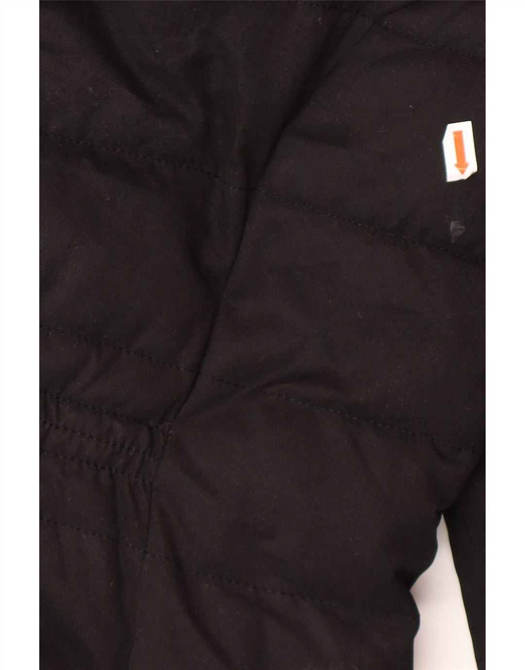 Superdry polstret hættejakke til kvinder UK 12 medium sort polyester