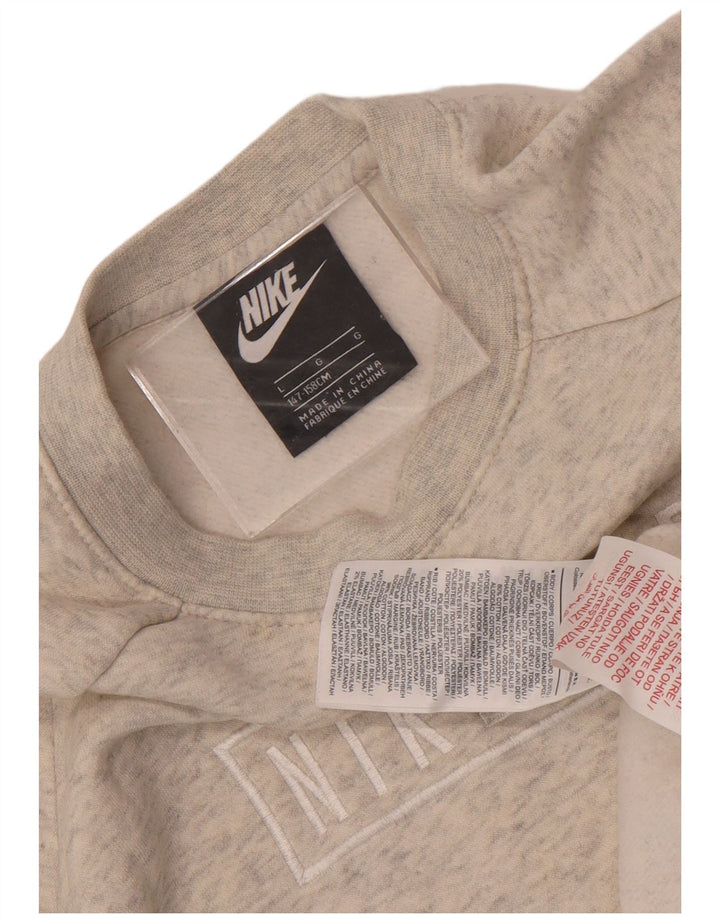 Nike Boys Graphic Sweatshirt Jumper 12-13 år Stor grå farveblok